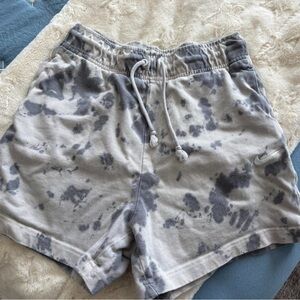 Nike Gray Athletic Shorts Lightweight Camouflage